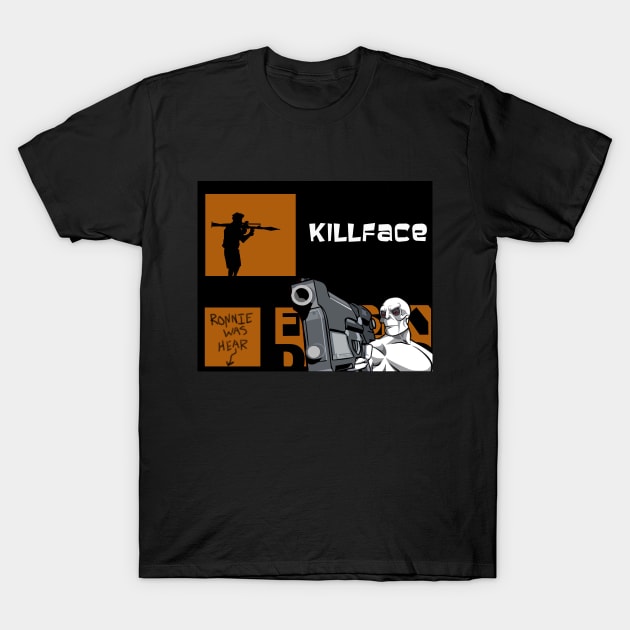 Frisky Killface T-Shirt by Python Patrol